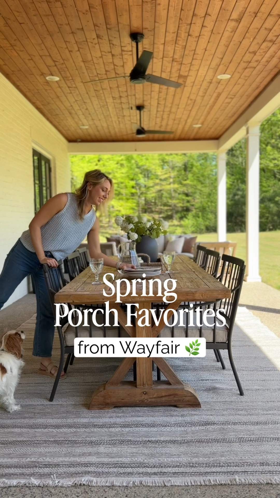 Spring porch season is finally here and it is always so good to start enjoying our outdoor space again. ☀️ Sharing some of our favorite back porch finds that you can shop on @Wayfair  .

If you’ve been thinking about updating your patio or porch, Wayfair’s Spring Cyber Event is happening now from March 19–23 with up to 80% off + free shipping 🙌

We’ve had this outdoor furniture for 4 years now and it has held up so well!


#LTKSeasonal #LTKSaleAlert #LTKHome