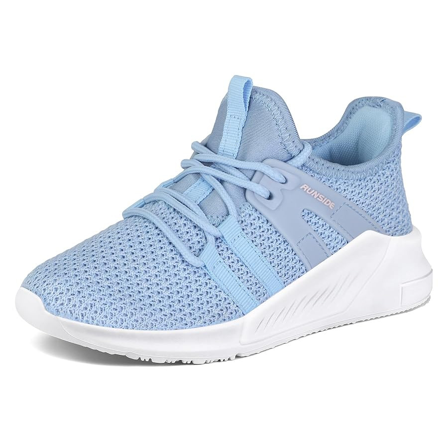 RUNSIDE Boys Girls Tennis Shoes Kids Lightweight Breathable Sneakers Lace-up Running Athletic Sho... | Amazon (US)