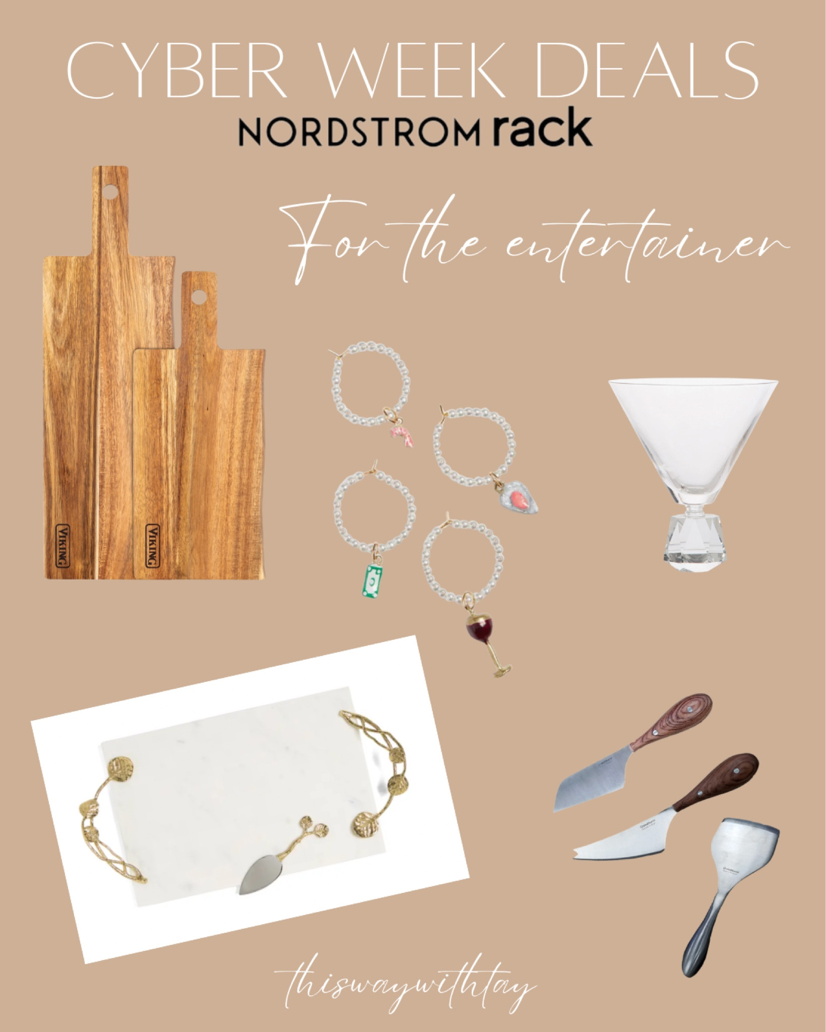 Nordstrom Rack - for the entertainer 

#LTKhome #LTKCyberweek #LTKGiftGuide