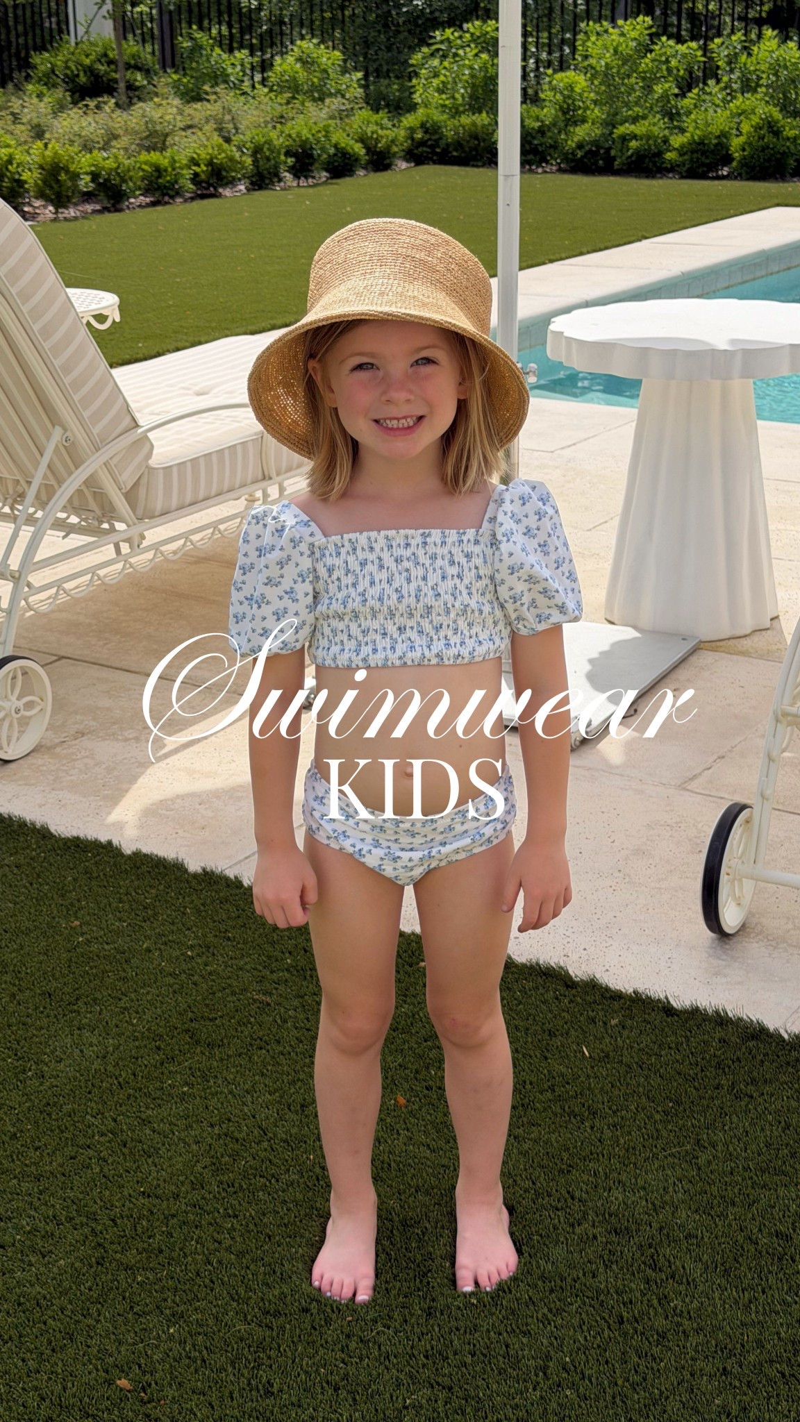 Cutest pool date ever!!! 

#LTKootd #LTKSwim #LTKKids