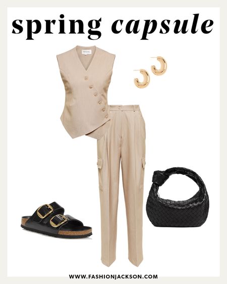 Fashion Jackson, spring capsule wardrobe, spring outfits, capsule #fashionjackson #springoutfits #capsule