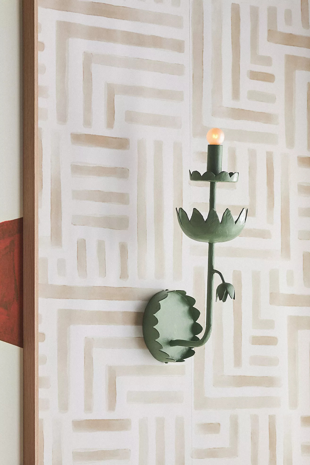 Stray Dog Designs x Anthropologie Double Posy Sconce | Anthropologie (US)