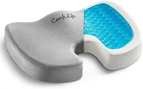 ComfiLife Gel Enhanced Seat Cushion - Non-Slip Orthopedic Gel & Memory Foam Coccyx Cushion for Ta... | Amazon (US)