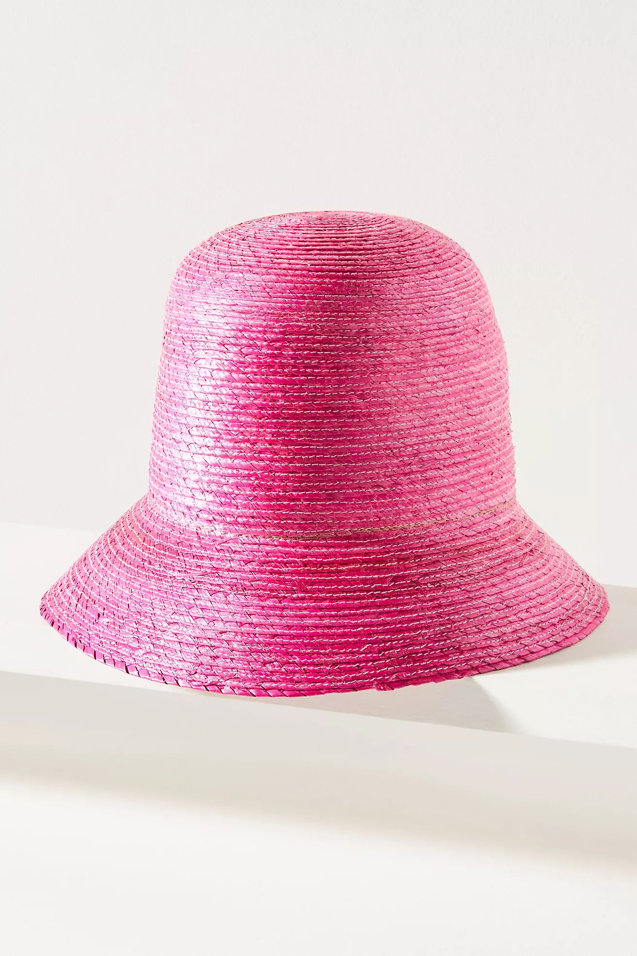 ASN High-Crown Straw Bucket Hat | Anthropologie (US)
