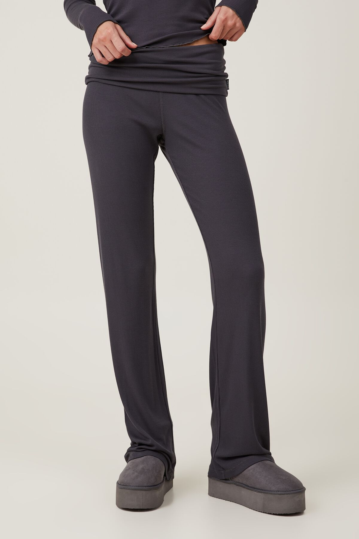 Sleep Recovery Roll Waist Pant | Cotton On (US)