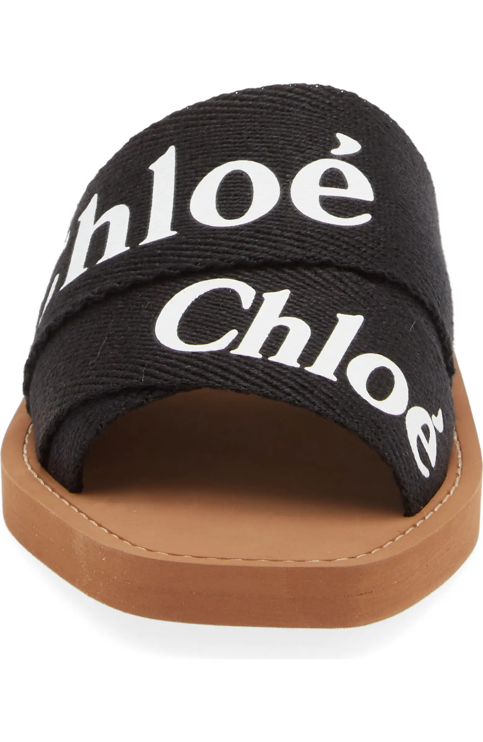 Chloé Woody Logo Slide Sandal (Women) | Nordstrom | Nordstrom