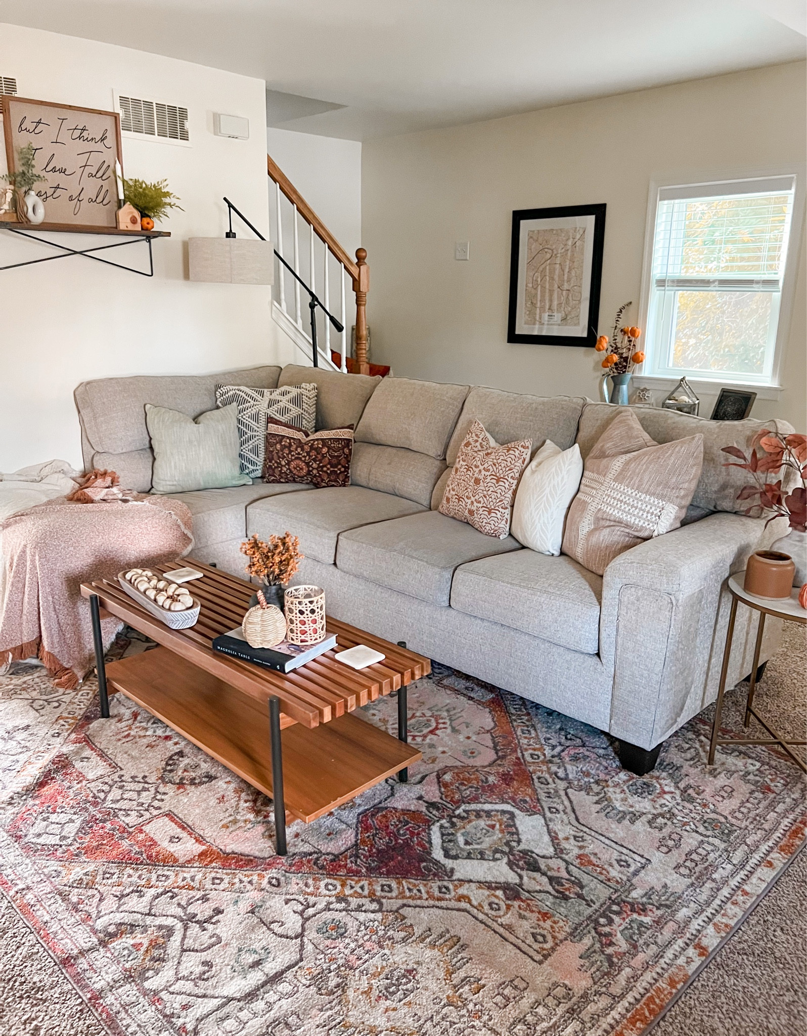 Living room, living room decor, fall living room, fall decor, fall living room decor, fall home decor, fall decorating, coffee table, fall pillows, farmhouse living room, area rug

#LTKunder50 #LTKunder500

#LTKhome #LTKstyletip #LTKSeasonal