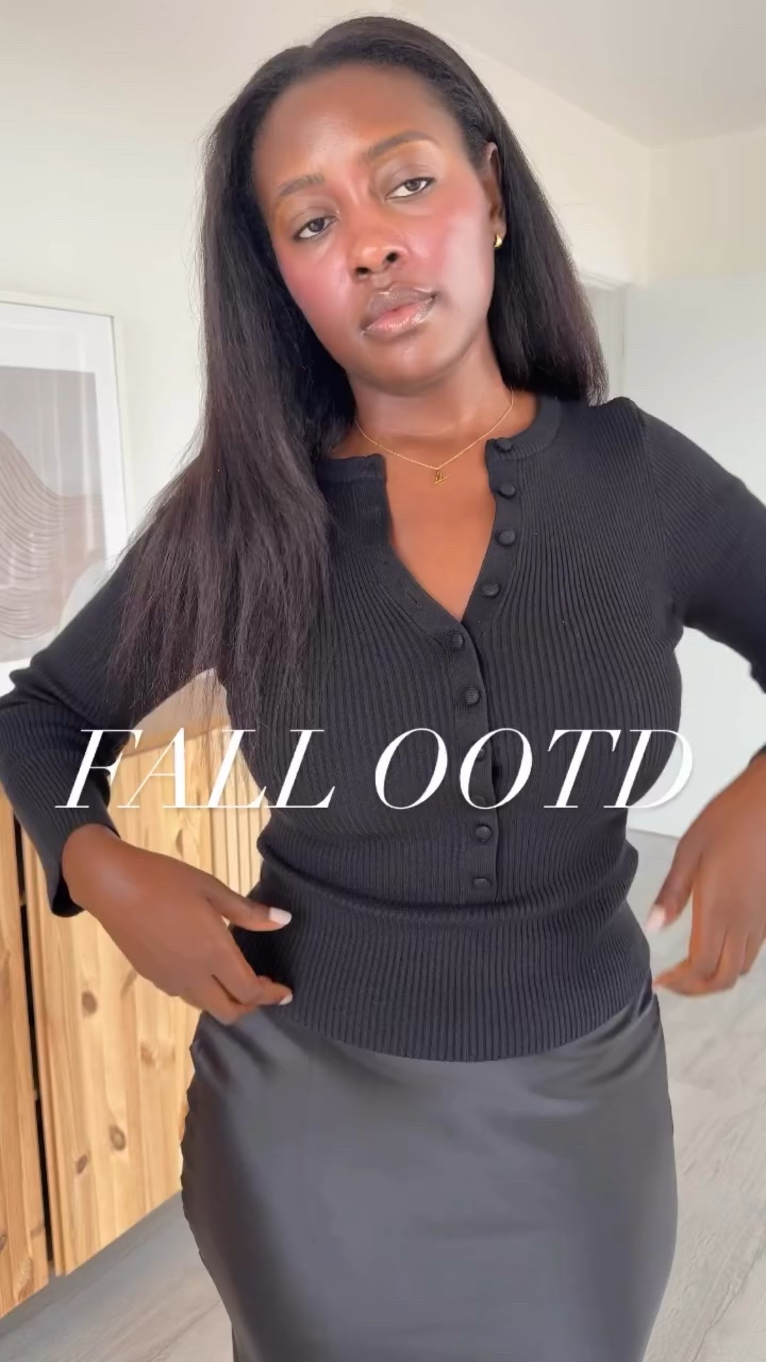 Autumn means swapping the tank tops for knit tops - plus its all black outfits season again 🌚🌚 full outfit from @newlook 

. 
.
.
.
.
.
.
.
.
.
.
.
.
.
.
outfit ideas. outfit inspo. fashion inspo. minimal style. effortless chic. everyday outfit. ootd. streetwear style. get ready with me. minimal fashion. scandinavian style. hair inspo. daily outfit. outfit ideas. luxury style. gold jewellery. gold acessories. neutral style. feminine style.
Autumn fashion. Fall inspo. Fall outfits.
Elegant outfits. Work outfit inspo.  #styleinspo #ootd #curvyfashion #styling #fallfashion #ogl #autumnmusthave #grwm #midsizestyle #fashioninspo  Fall outfits, Autumn outfits, classic outfit, wardrobe staples, curvy fashion, modest fashion, midsize style #minimaliststyle #classicoutfit #newlook #ad #modestfashion