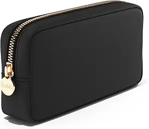 Embla Cosmetic Bag - Makeup Bag Travel Pouch, Toiletry Bags Cute Makeup Organizer, Nylon Zipper P... | Amazon (US)