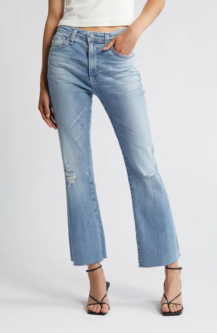 Farrah High Waist Crop Bootcut Jeans | Nordstrom