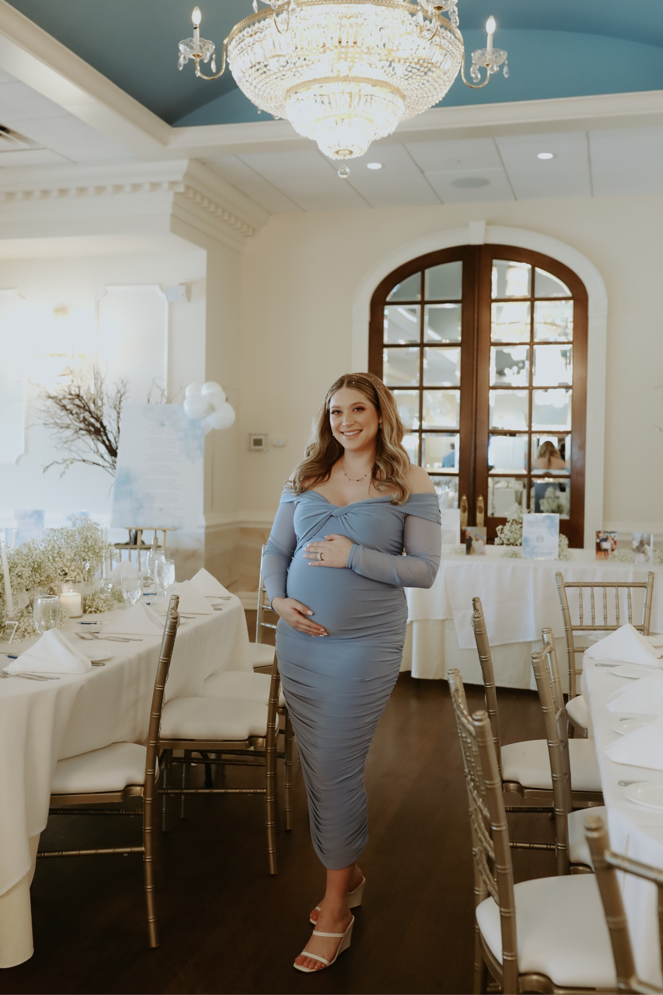 ☁️ on cloud 9 ☁️ shop my dreamy, baby shower look 🩵 

#babyshowerdress #babyshower #maternitydress #babyshoweroutfit #oncloud9

#LTKbump #LTKbaby #LTKbeauty