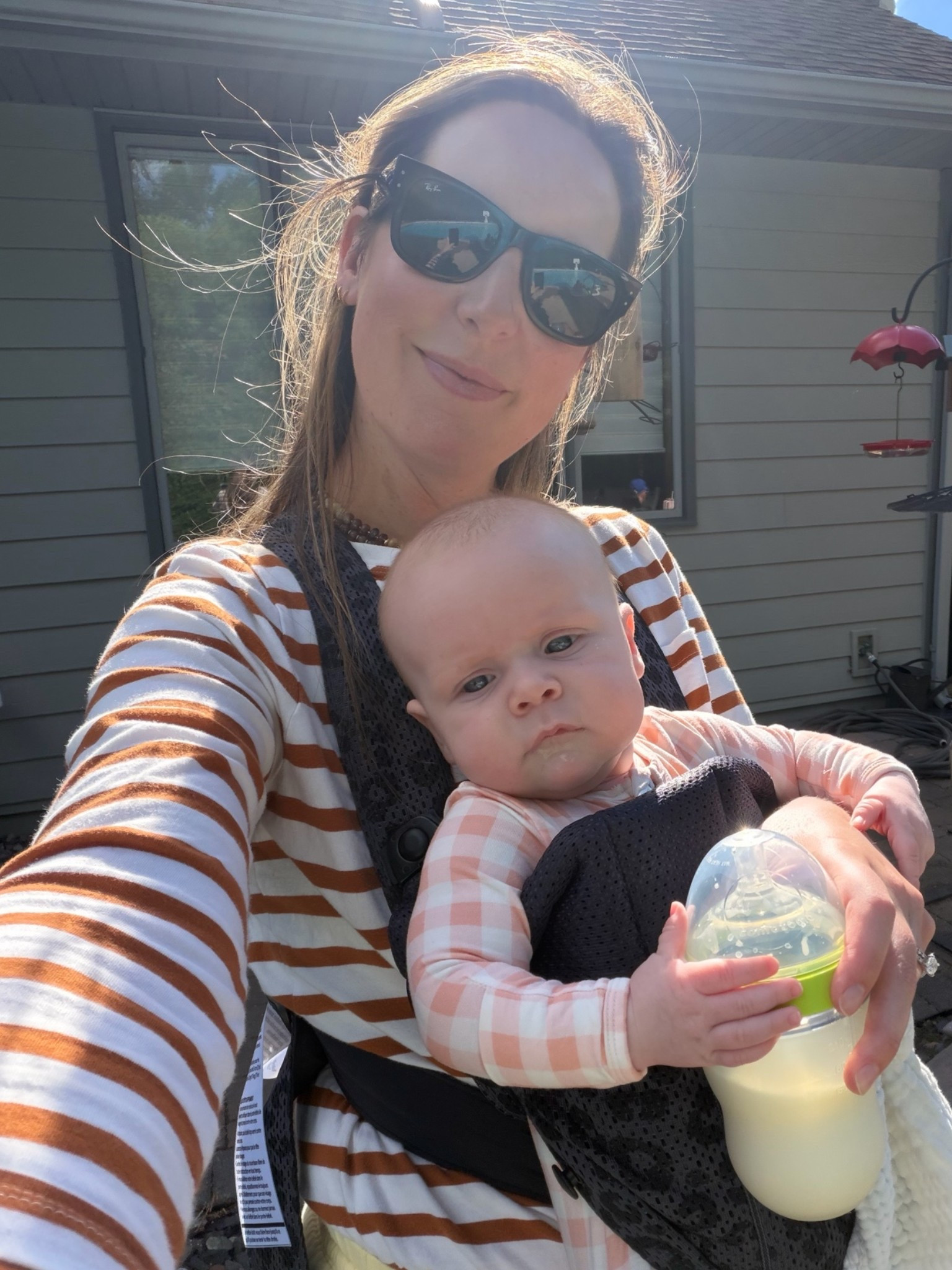 Swim lesson spectators 😎 A long-sleeve striped tee is a must for those 60-degree summer days!

#LTKootd #LTKmomlife #LTKSeasonal