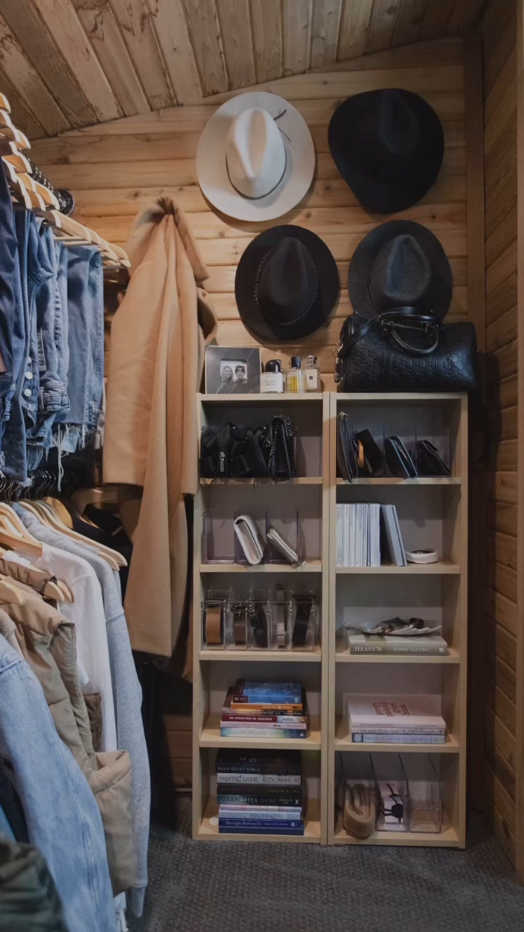 Turning an awkward corner in our closet into the most functional little storage nook using the BEST affordable acrylic organizers. Everything finally has a place — belts, sunglasses, hats, and accessories… without it feeling cluttered. These clear organizers keep it looking clean, minimal, and boutique-style on a budget.

Shop all the exact storage pieces I used here 👇

#LTKSaleAlert #LTKFindsUnder50 #LTKHome