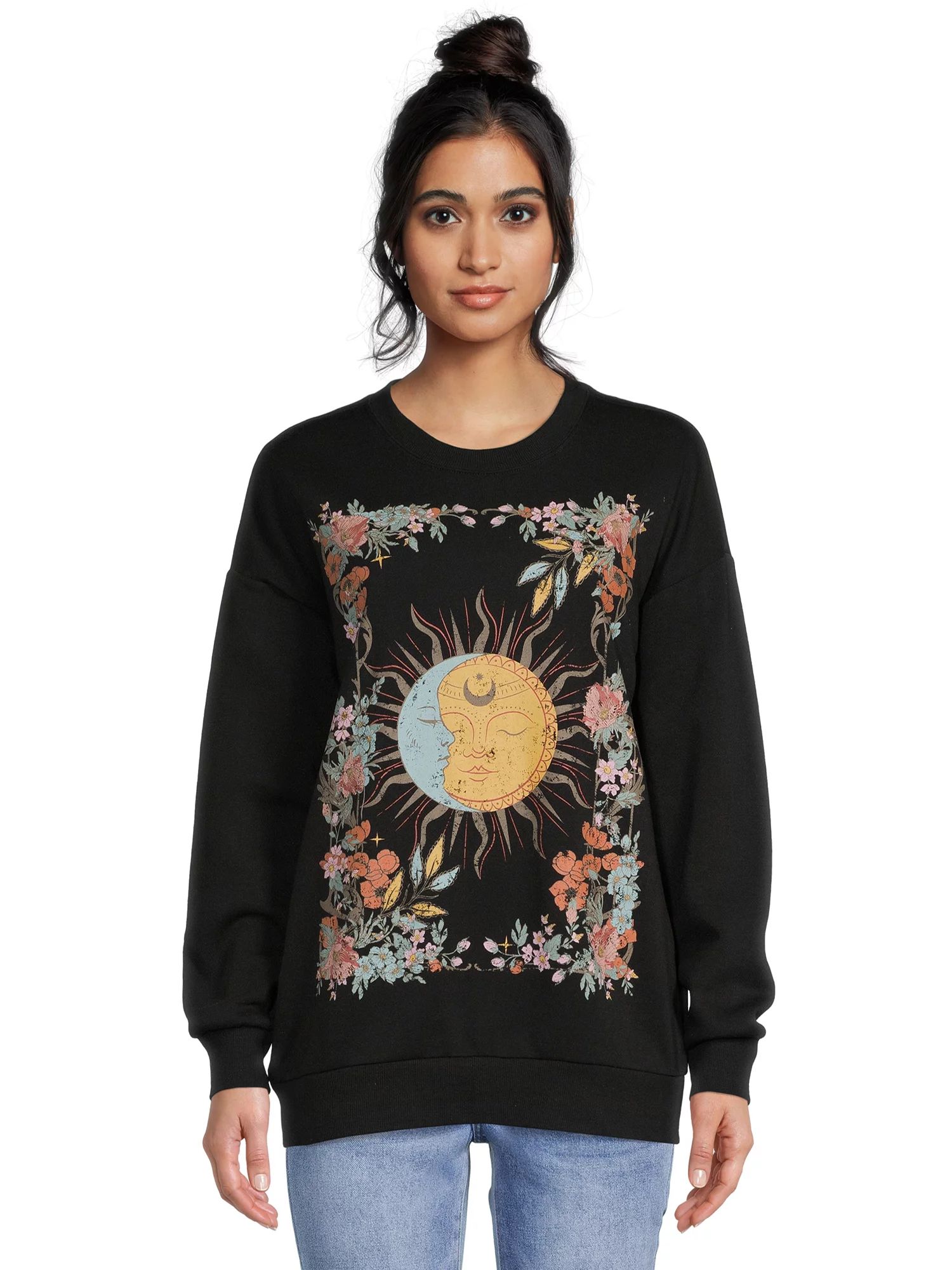 Self Esteem Juniors’ Graphic Pullover Sweatshirt | Walmart (US)