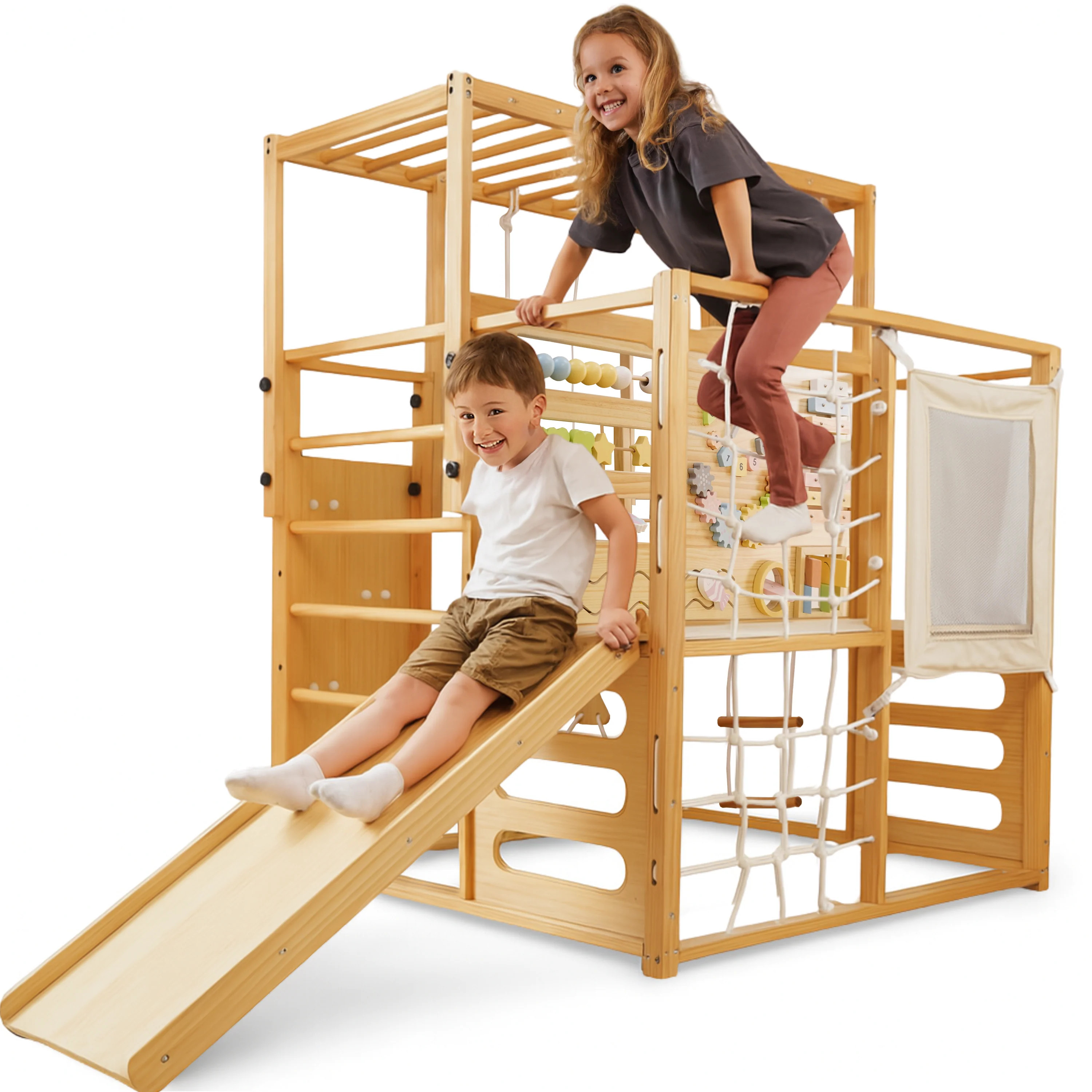 Alpine Adventure Gym | Indoor Climb & Slide Playset | Avenlur | Avenlur