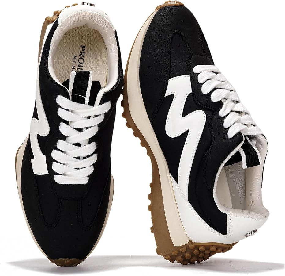 Trendy Lace Up Fashion Sneakers for Women - Lightweight Womens Shoes 2026 | Amazon (US)