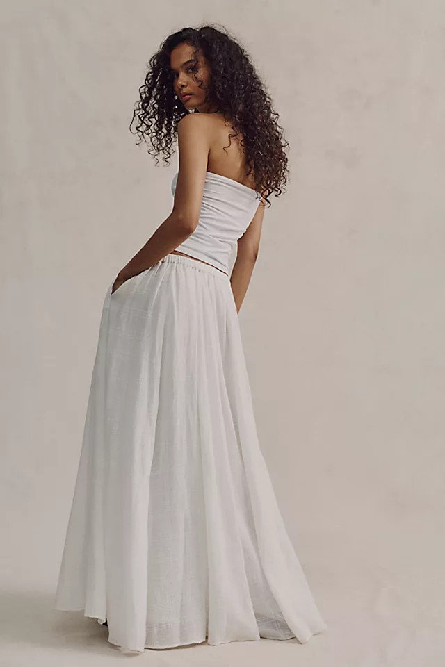 Ives Solid Maxi Skirt | Free People (Global - UK&FR Excluded)