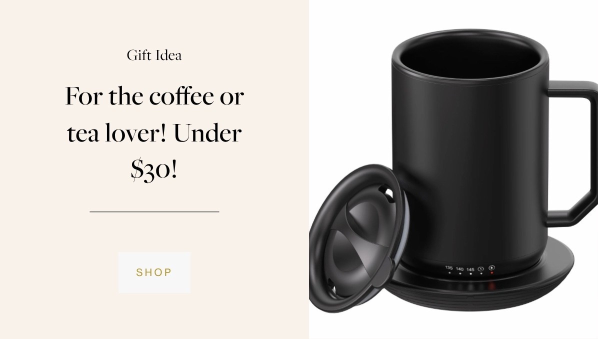 I found an affordable mug w/ warmer for under $30!! Would be a great gift for a co-worker! 

#LTKGiftGuide #LTKHoliday #LTKCyberWeek