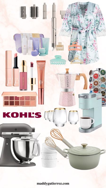 Kohls has lots of great things for Mother’s Day gifts including at home spa day, Sephora makeup, the Shark Flexstyle, coffee bar essentials, and bakeware! #kohls #mothersday 