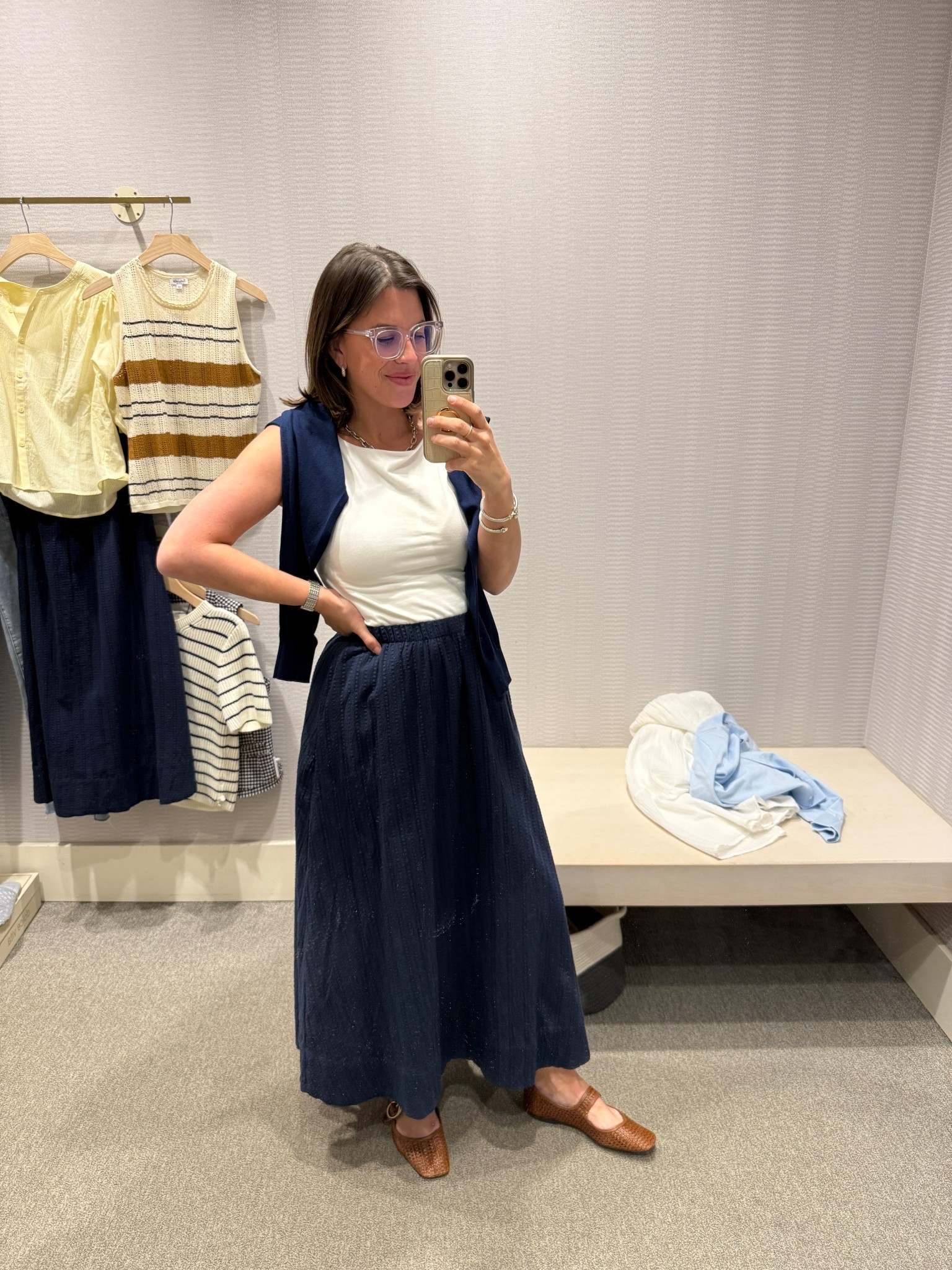 Spring outfits from Evereve 

#LTKootd #LTKSeasonal #LTKmomlife