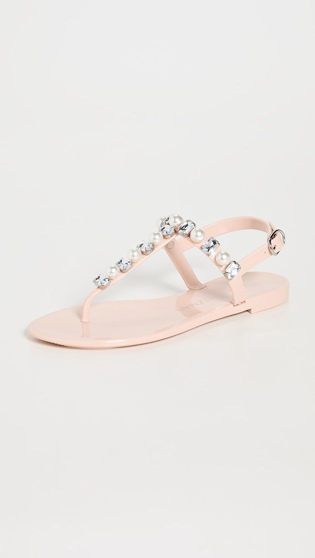 Stuart Weitzman Goldie Crystal Jelly Sandals | SHOPBOP | Shopbop
