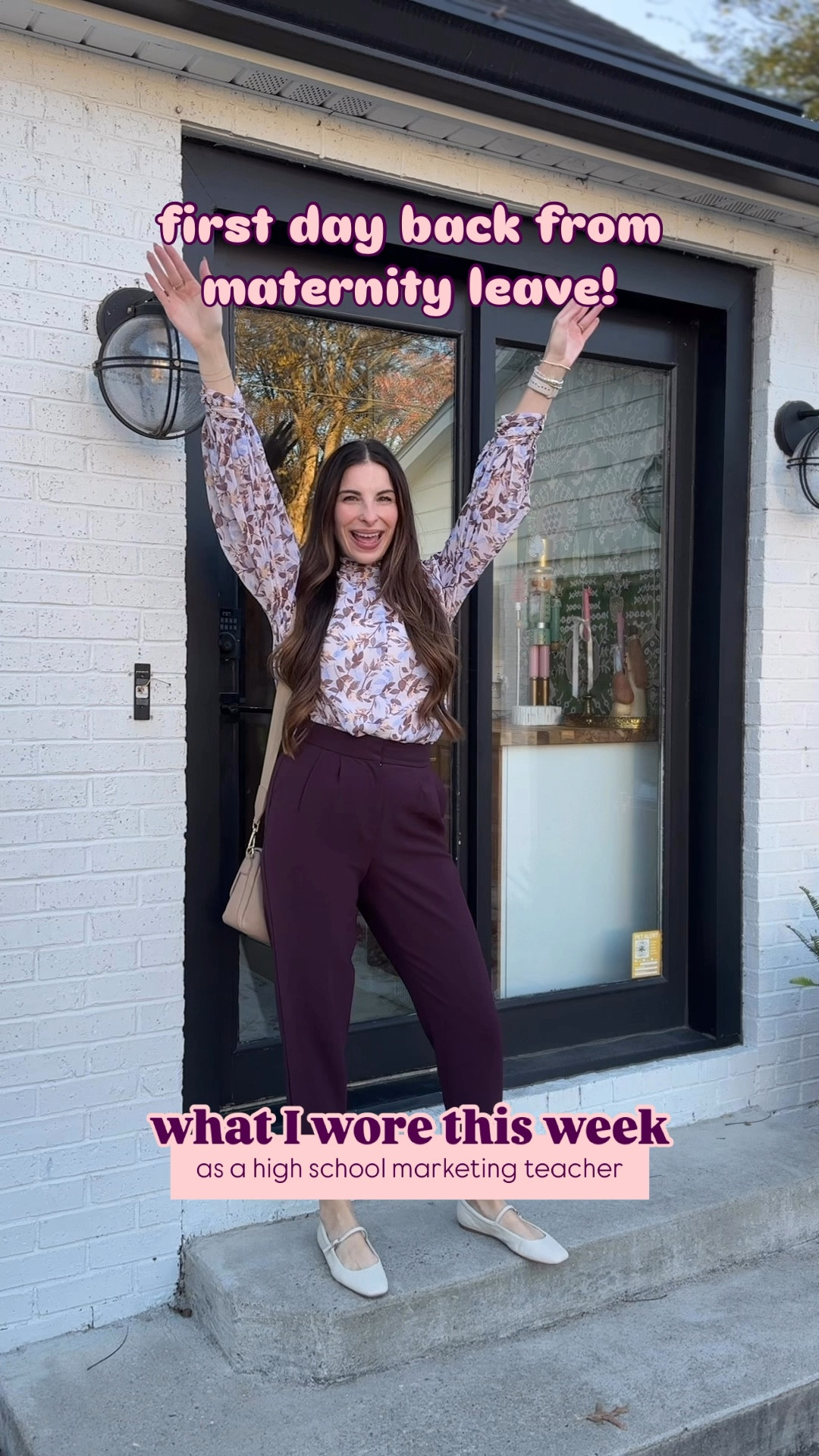 Outfit 1: top is on sale for $20 and linked! Bottoms are from Express last year!

Outfit 2: top is from pink martini collection (a Canadian boutique not on LTK — code CHAE will give you 20% off site wide). Jeans are from Abercrombie (on sale) and linked!

Outfit 3: top is linked, jeans are Abercrombie (on sale) and linked as well! 

Outfit 4: these pieces have been in my closet for years but I linked some fun bottoms from Anthropologie that are similar!

Outfit 5: barrel jeans linked and my top is from a local boutique called Pluck Boutique in Cape Girardeau! It’s called “The Piper Sweater”

Shoes: from Dolce Vita and linked! They are an investment but I wear them ALL THE TIME! 

Kindred Bravely bras linked — currently living in these bras because of being in my nursing + pumping era 🫶🏼

#LTKWorkwear #LTKWatchNow #LTKShoeCrush