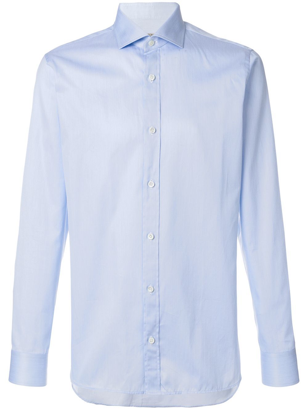 Z Zegna slim fit shirt - Blue | FarFetch US