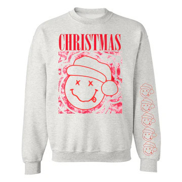 'Nirvana Christmas/Holidaze' Crewneck Sweatshirt | United Monograms
