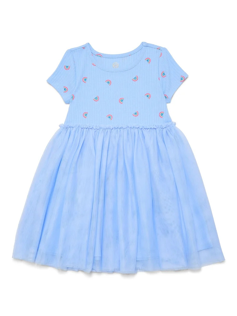 Wonder Nation Toddler Girls Tutu Dress, Sizes 12M-5T | Walmart (US)