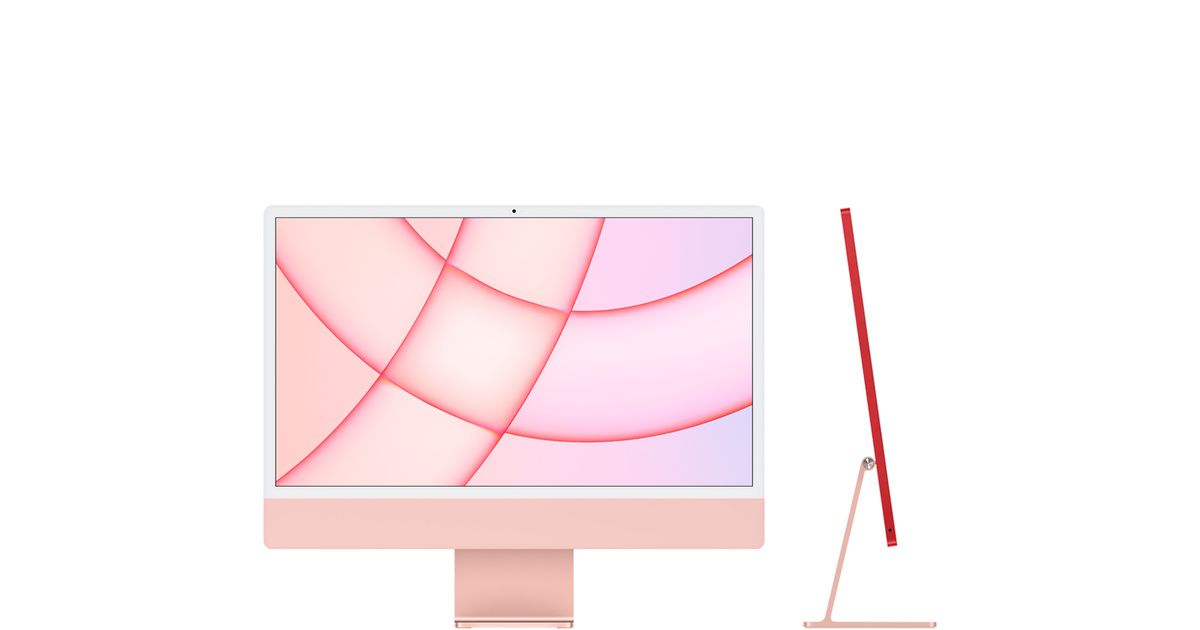 24-inch Pink iMac with 4.5K Retina display | Apple (US)