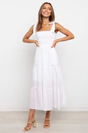 Xaimore Dress - White | Petal & Pup (US)