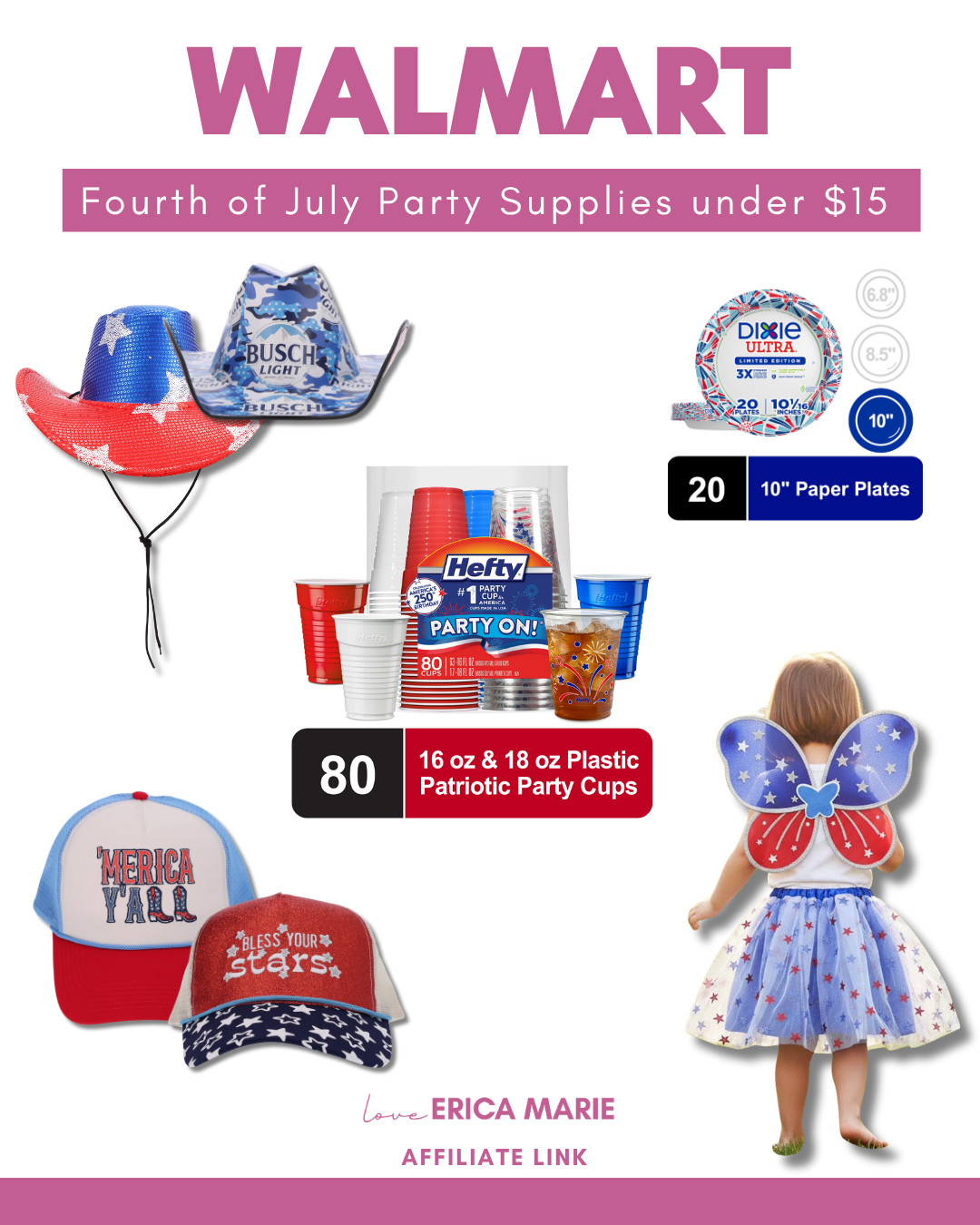 Shop Fourth of July party supplies under $15 and save on festive decorations, tableware, party accessories, and celebration essentials. Everything you need to make your Independence Day gathering fun and affordable. 

 #LTKvlog #LTKHome #LTKSaleAlert