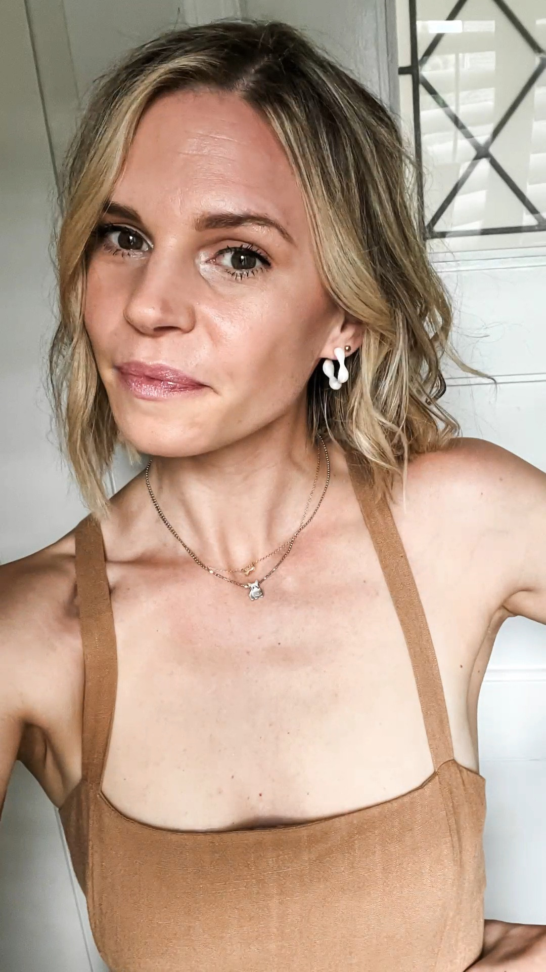 Got this Frenchie necklace as a birthday gift from my SIL and absolutely love it! You can add a custom engraving on the back, comes in multiple colors, and the chain is so unique.
I like mixing metals so I paired it with a dainty gold charm necklace. 

#LTKFind #LTKstyletip