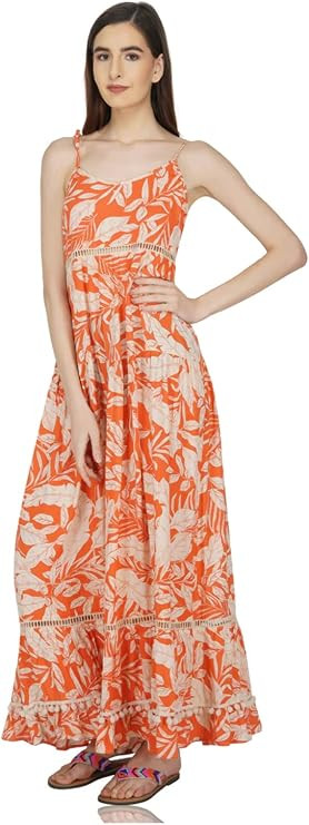 America and Beyond Maxi Dress in Sunset | Amazon (US)