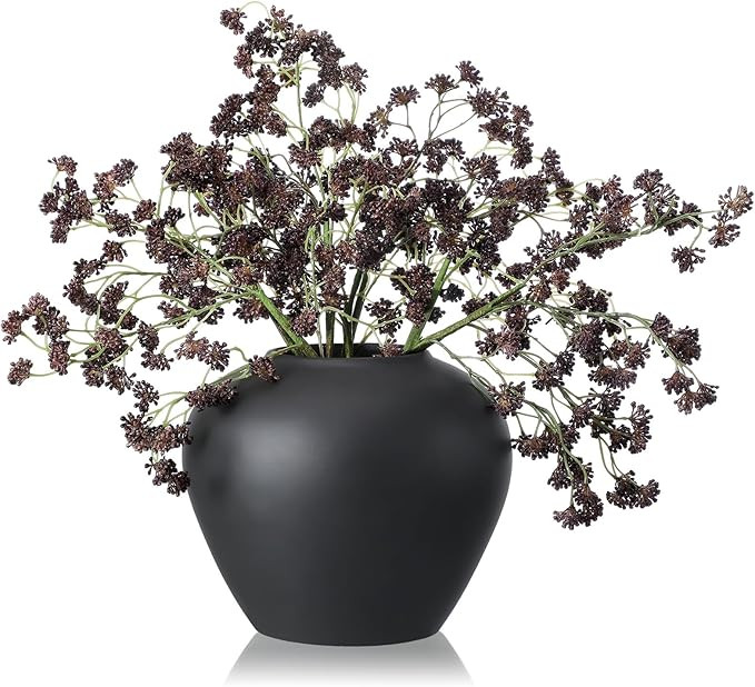 3 Pcs Artificial Soft Plum Sedum Berry Stem Fall Faux Berry Picks Branches Faux Spray for Home Ha... | Amazon (US)