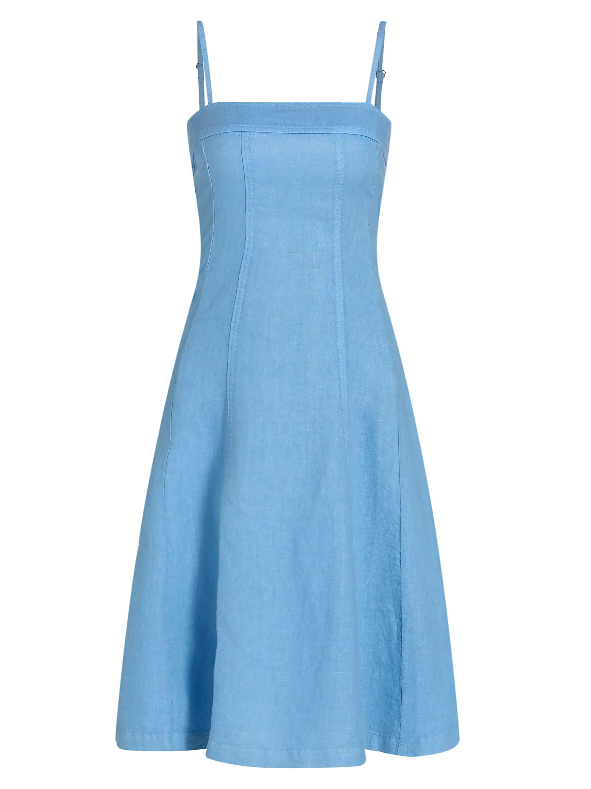 Mitzy Linen Midi-Dress | Saks Fifth Avenue