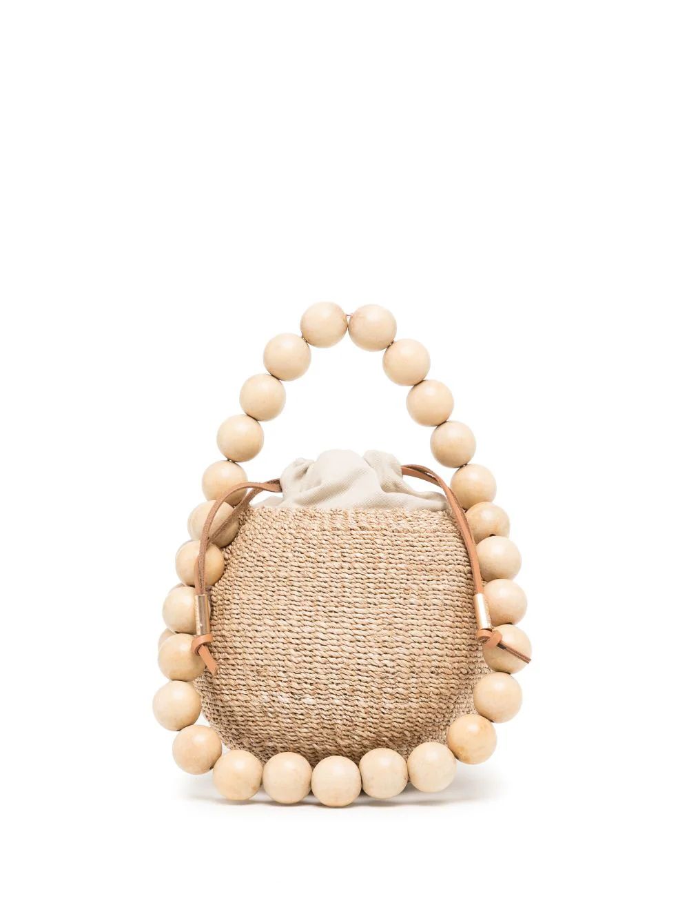 Aranaz bead-detail Bucket Bag - Farfetch | Farfetch Global