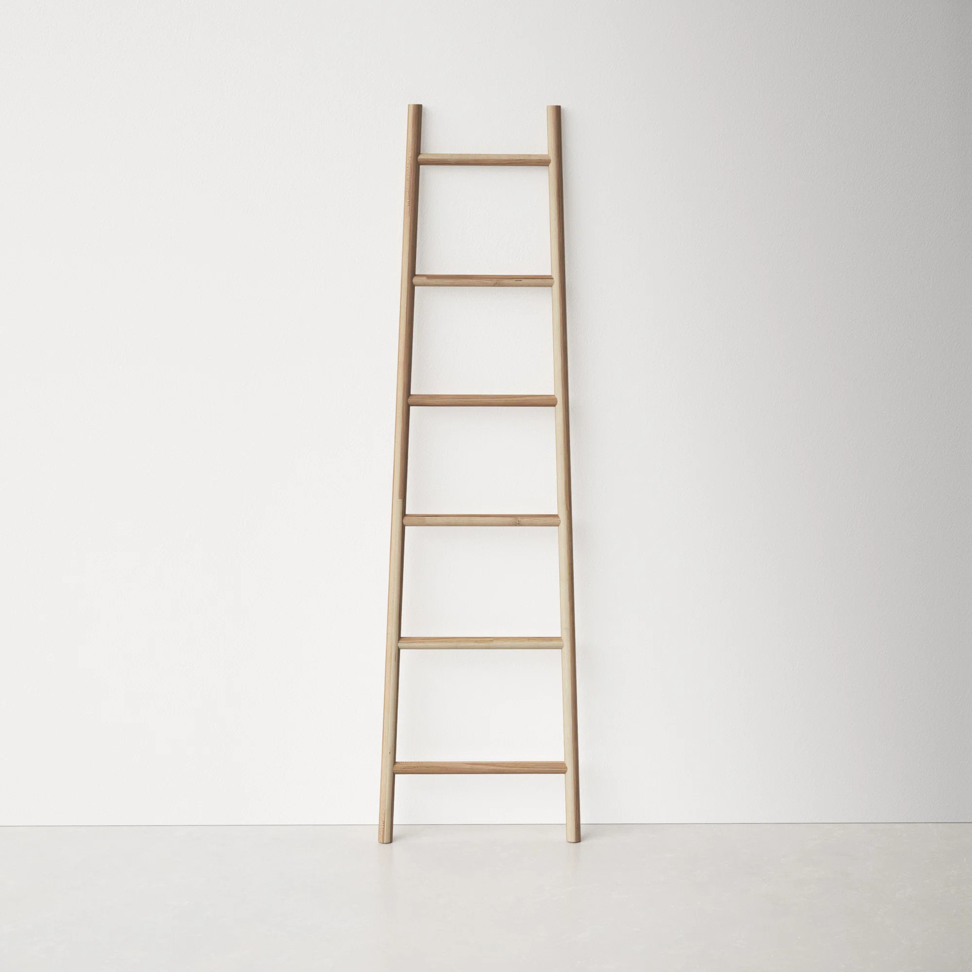 70.75'' Tall Solid Wood Blanket Ladder | Wayfair North America