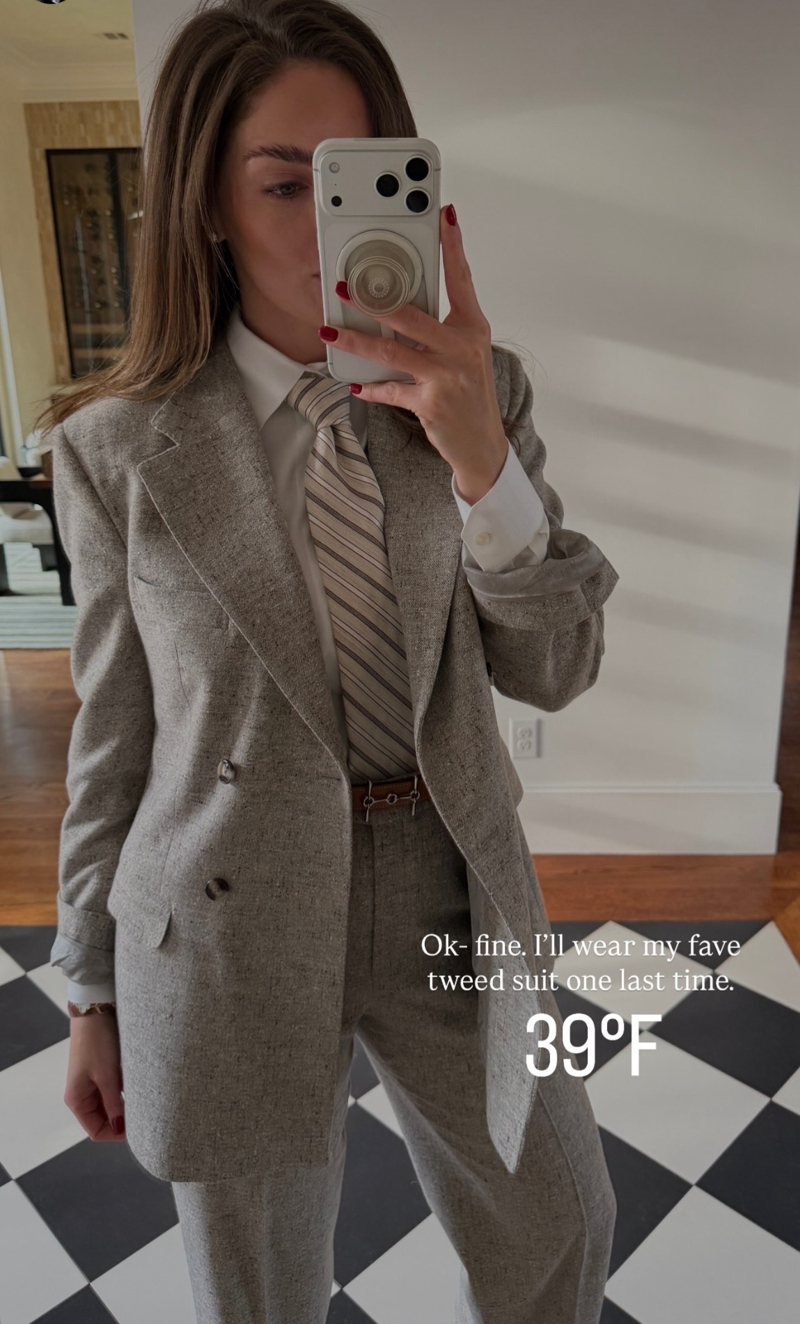 Who loves a tweed suit?!  

👔For more of my looks and custom suiting inspiration, follow @thestudiomayfair on Instagram!

#LTKWorkwear #LTKootd