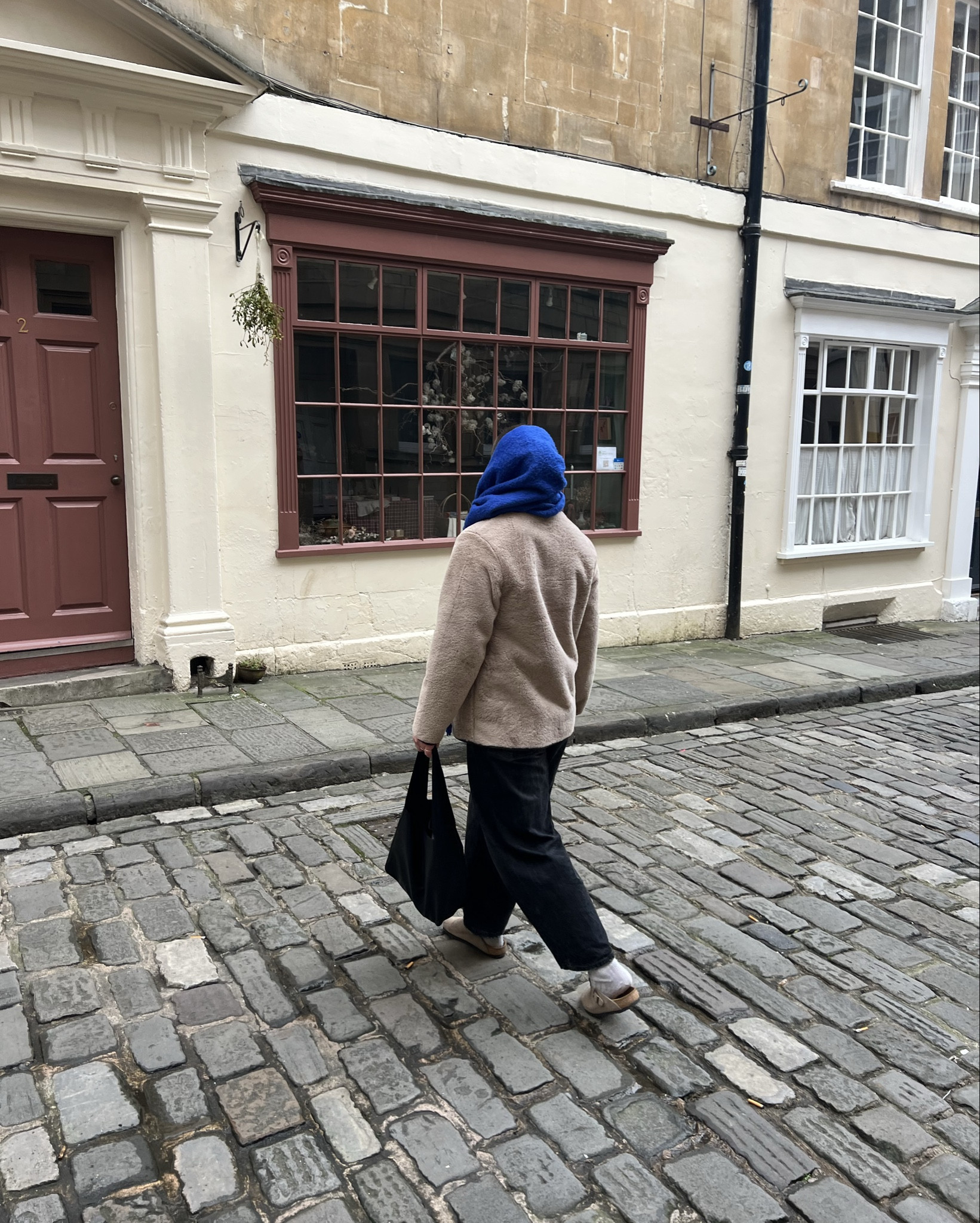 winter outfit of the day featuring Birkenstock bostons / barrel legged jeans / bright scarf / Shearling Jacket / Wool socks 

My jeans are Zara & Coat is actually F&F!! 

#LTKeurope #LTKuk #LTKwinter