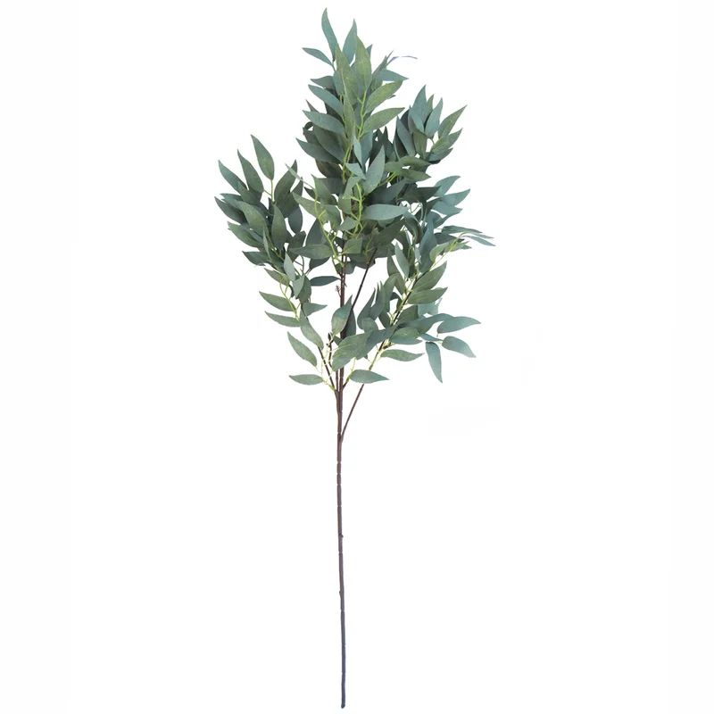 38" Artificial Willow Leaf Plant (Set of 2) | Wayfair North America