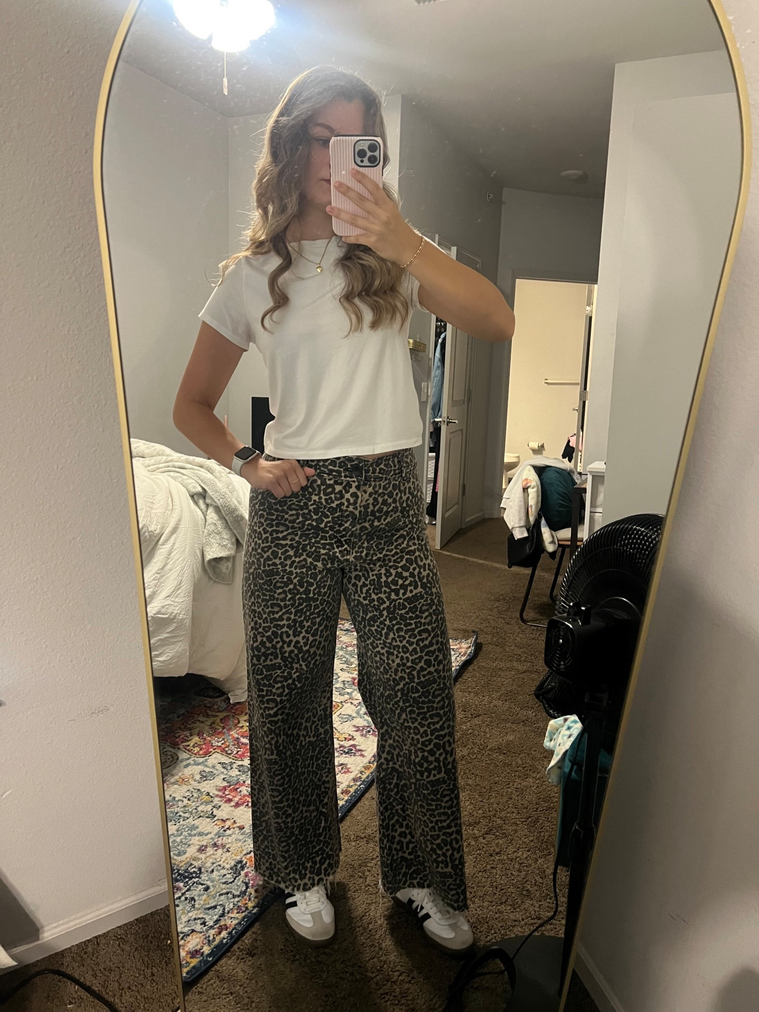 
Cute summer outfits | cheetah jeans | leopard jeans | sambas | white tee | outfit inspo | ootd

#LTKFindsUnder50 #LTKFindsUnder100