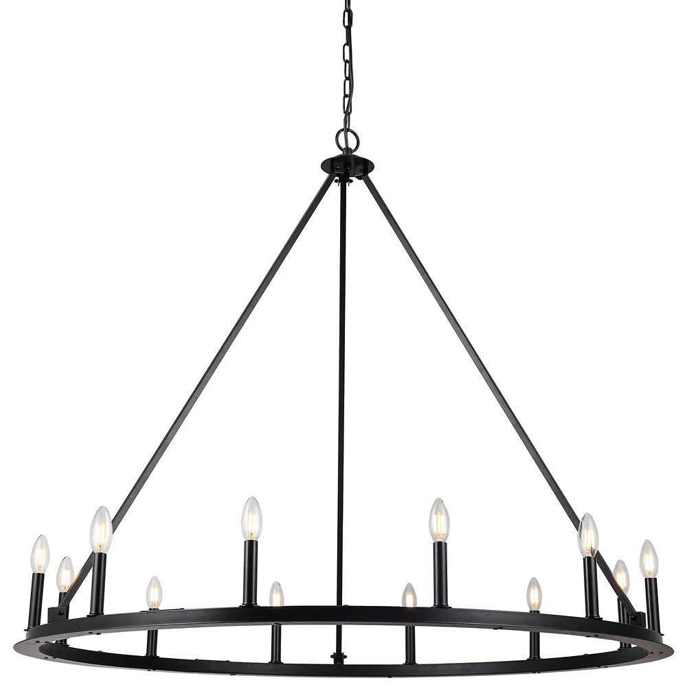 Colby Candelabra Ring Chandelier by Dainolite at Lumens.com | Lumens