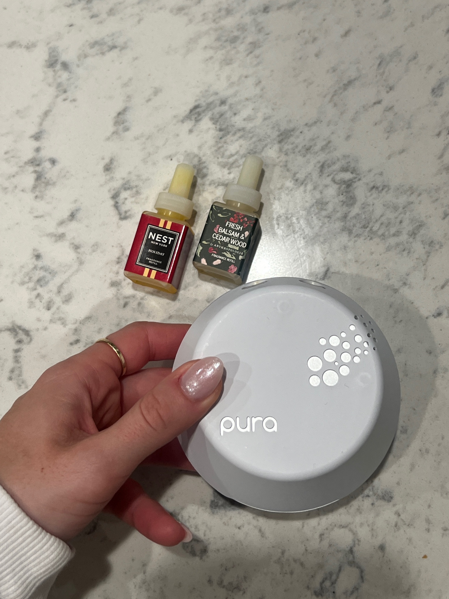 new pura scents for the holidays! This is definitely such a great gift idea - I gifted two of these last year! so nice to set your fragrance on a schedule and not have to worry about blowing out candles lol 

#LTKHoliday #LTKfindsunder100 #LTKGiftGuide