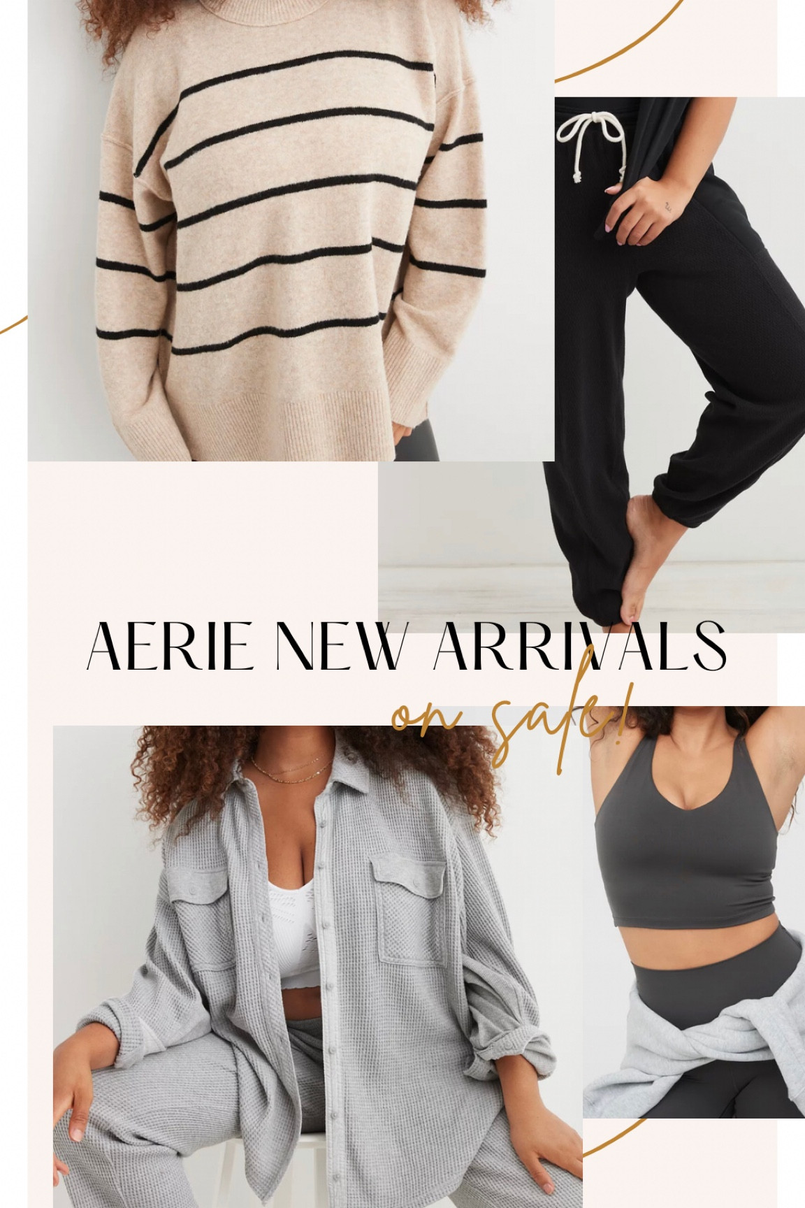 Aerie new arrivals - shop via the app for 25% off!

American Eagle, lounge, fall, active, 

#LTKfindsunder100 #LTKSale