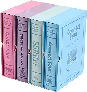 WS Game Company Candy Land, Chutes and Ladders, Connect Four, and Sorry! Vintage Board Game Books... | Amazon (US)