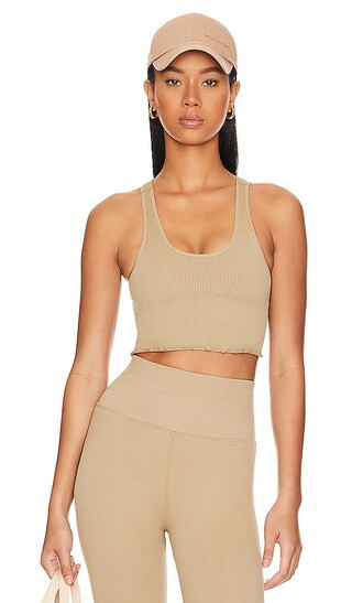 Amor Crop Tank in Desert | Revolve Clothing (Global)