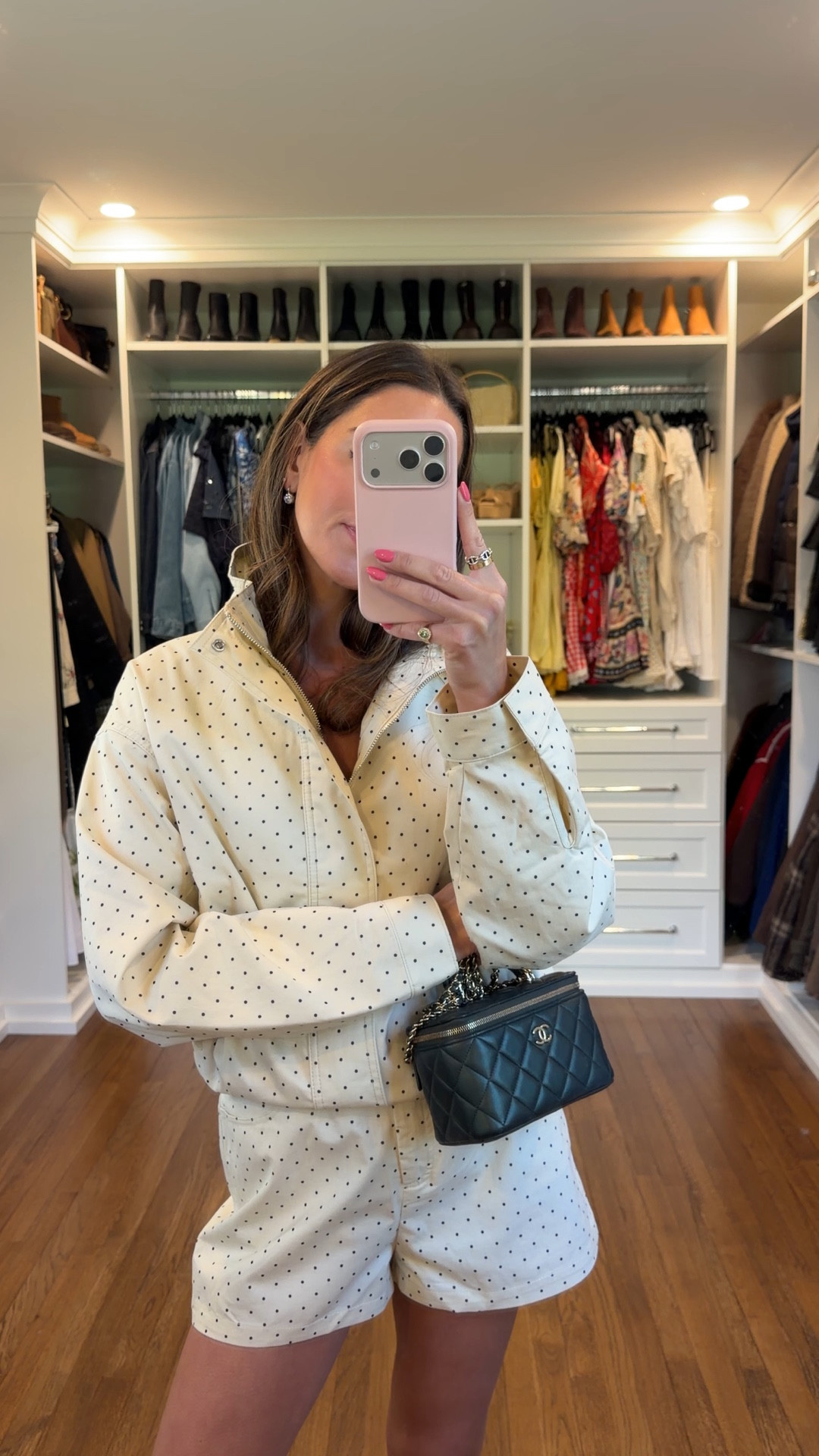 Size xsmall 

Mango 
Matching sets
Spring trends 
Polkadot
Shorts 

#LTKSeasonal #LTKdayinmylife #LTKootd