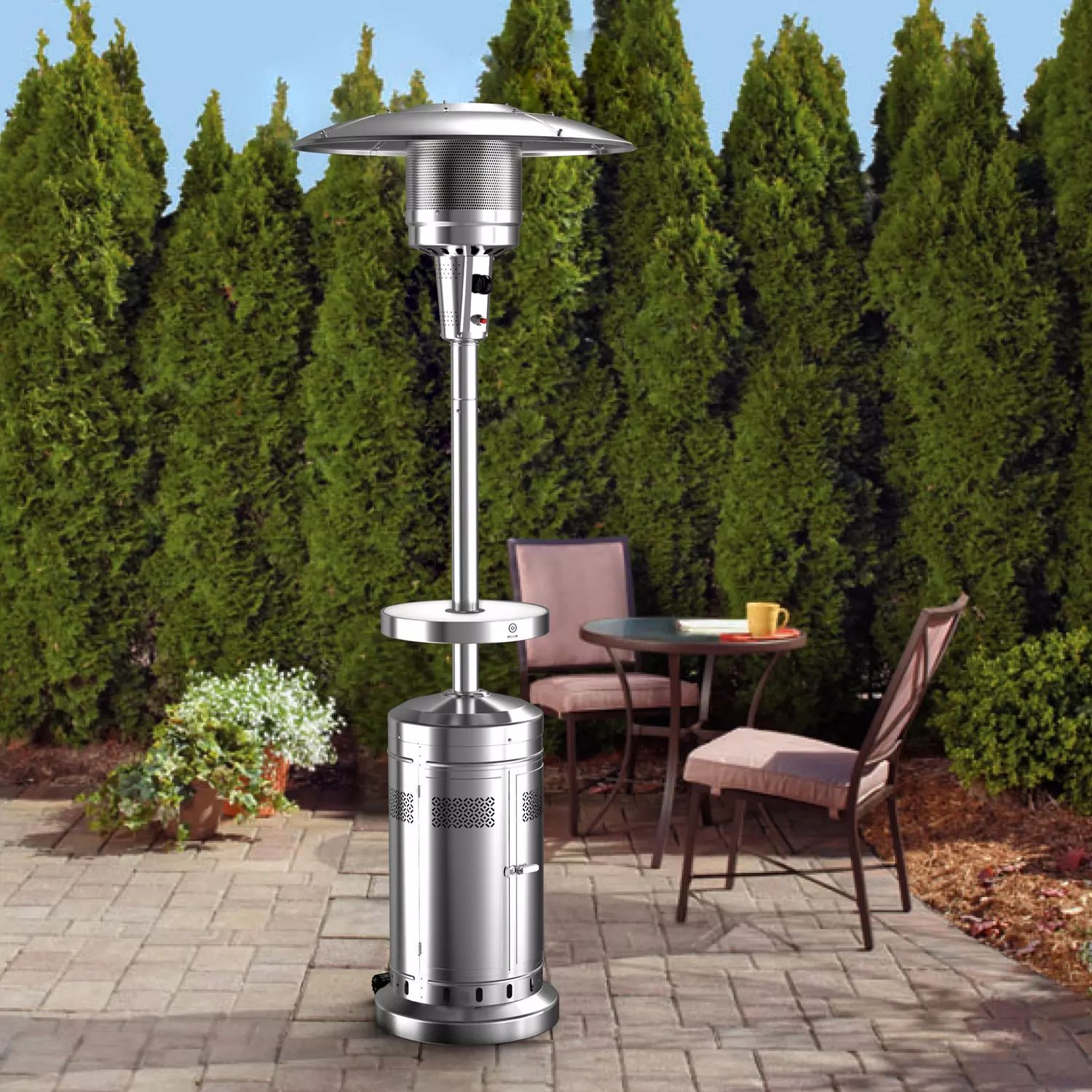 Member's Mark Patio Heater with LED Table | Sam's Club
