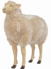 Hansa 3660 42 in. Sheep Ride-on Bone Color | Unbeatable Sale